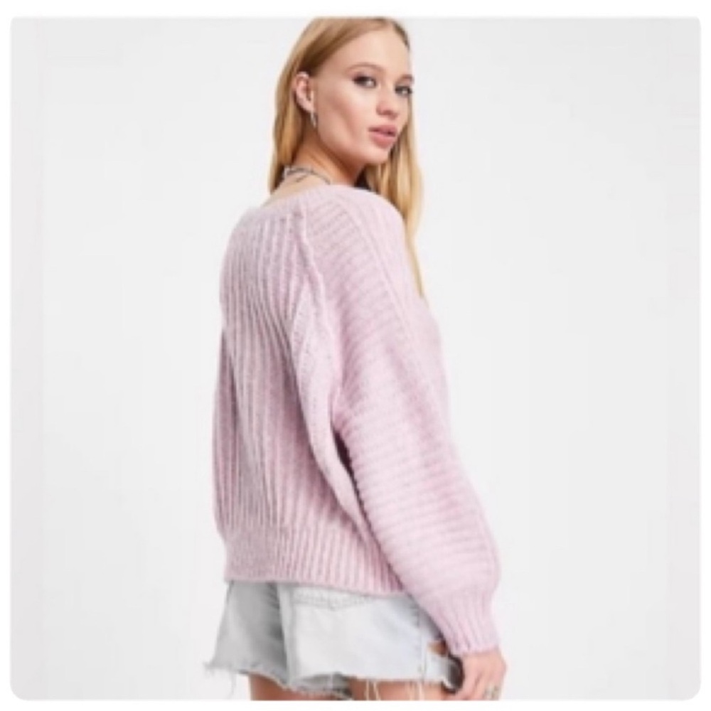 Free People CARTER PULLOVER SWEATER SIZE MEDIUM - Picture 7 of 14